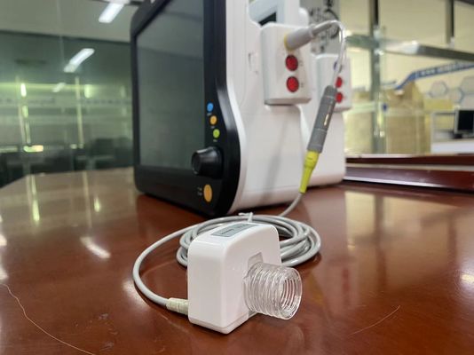 White Capnography Mainstream Etco2 Sensor Untuk Pengukuran End Tidal CO2