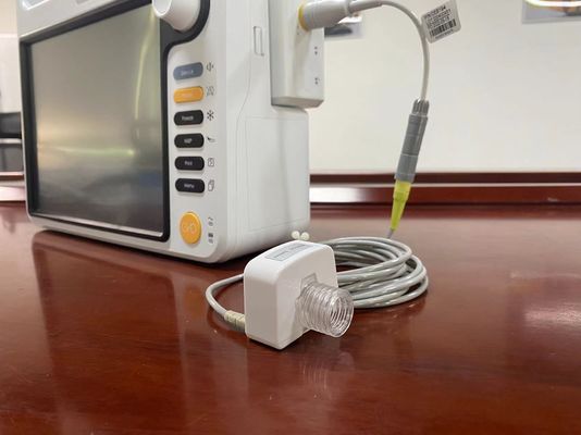Bahan Plastik End Tidal CO2 Sensor Mainstream Untuk ICU Monitor Jantung
