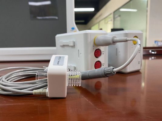 White Pediatric Mainstream Etco2 Sensor Untuk ICU Cardiac Monitor