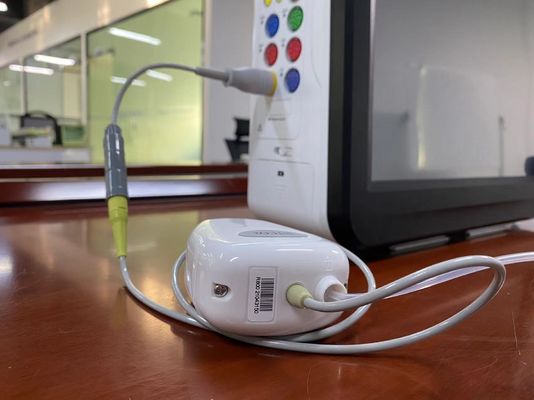 Modul sidestream CO2 plastik putih untuk pemantauan CO2 pasang surut akhir