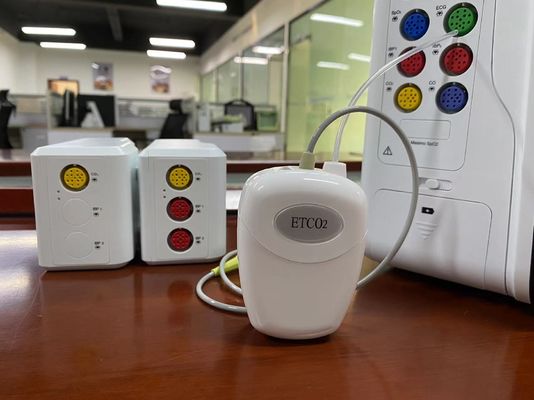 Plug Play Sidestream Etco2 Sensor Untuk Multiparameter Monitor