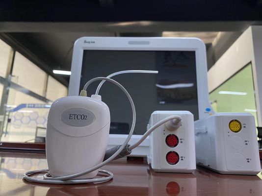Plug Play Sidestream Etco2 Sensor Untuk Multiparameter Monitor