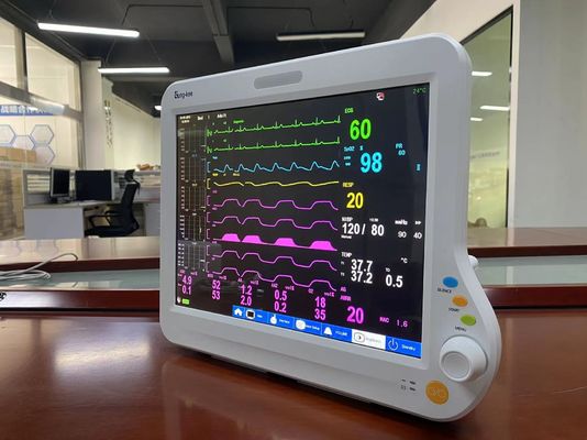 Sidestream ICU Cardiac Monitor, Portable Anesthesia Monitor Pasien