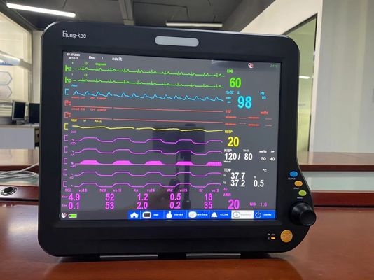 Monitor jantung ICU utama, Anestesi Multi Parameter Monitor Pasien
