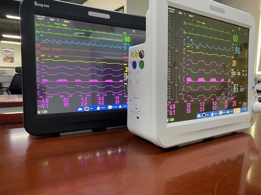 Ponsel ICU Heart Monitor, Anesthesia Multi Parameter Monitor Pasien