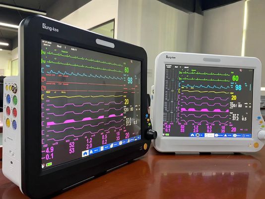 ICU Anestesia Jantung Monitor Pasien, IEC Multi Parameter Monitor Pasien