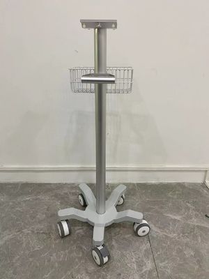 Multi Parameter Monitor Medis Trolley kuat portabel mobile