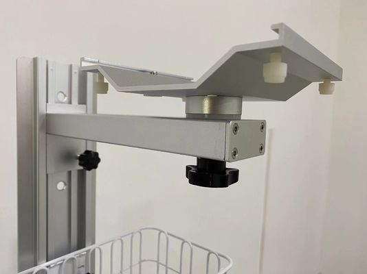 L 180 derajat Rotasi Neonatal Monitor Pasien Wall Mounting Bracket Aluminium