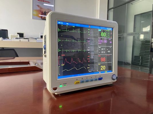 General Ward Clinic Portable Patient Monitor dengan layar LCD TFT 12,1 inci