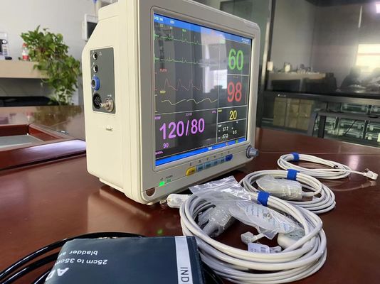 Monitor Tanda-tanda Vitalitas Pasien Rumah Sakit Ringan Dengan Pengukuran Temp EKG SPO2 NIBP
