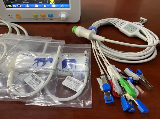 8.4 Inch Veterinary Multiparameter Monitor Untuk Hewan Peliharaan Dan Hewan Peternakan