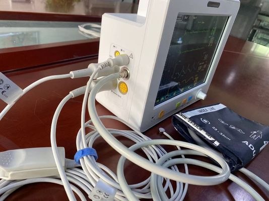 8.4 inci TFT LCD Multi Parameter Monitor Pasien Keakuratan Tinggi Untuk Neonatal Anak Dewasa