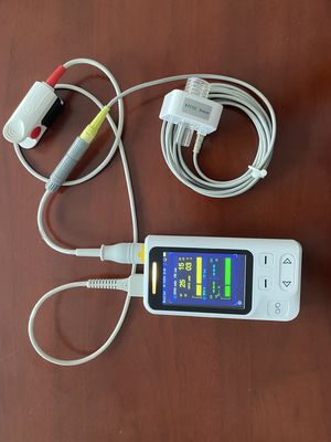 Hewan peliharaan Alat Capnography Portable Handheld Monitor Multiparameter Veterinary
